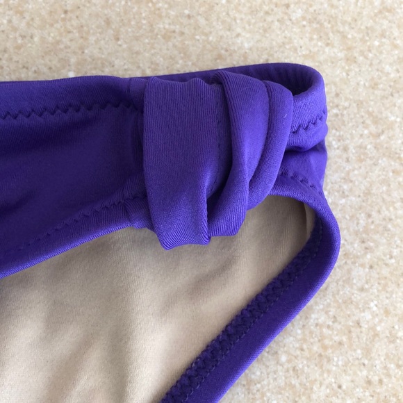 J Crew hipster high cut leg bikini bottom - Picture 3 of 7